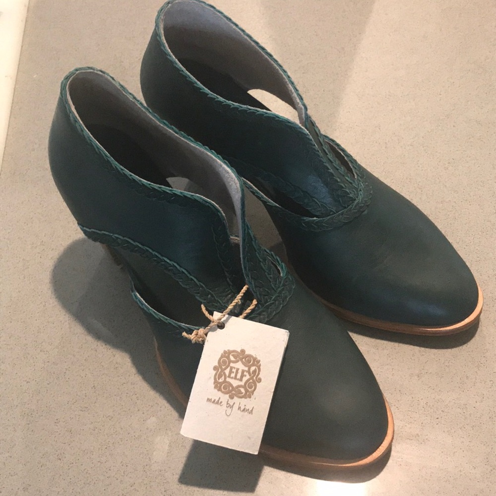 Handmade shoes.
